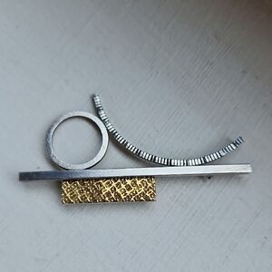 Vintage Modernist Abstract Pin